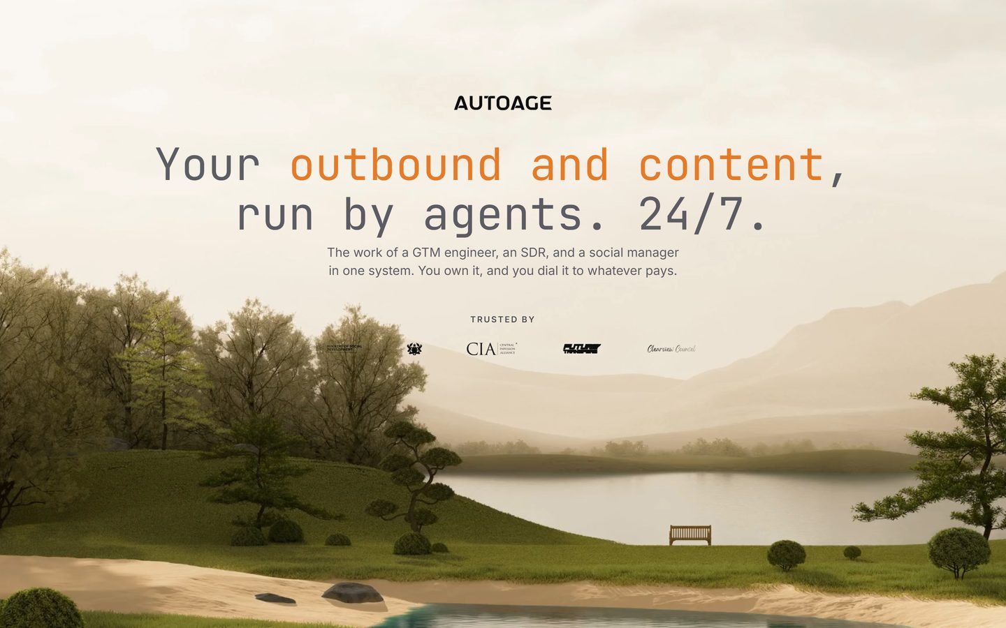 autoageai.com homepage